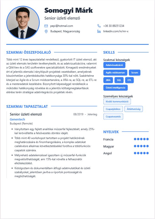 CV version 4