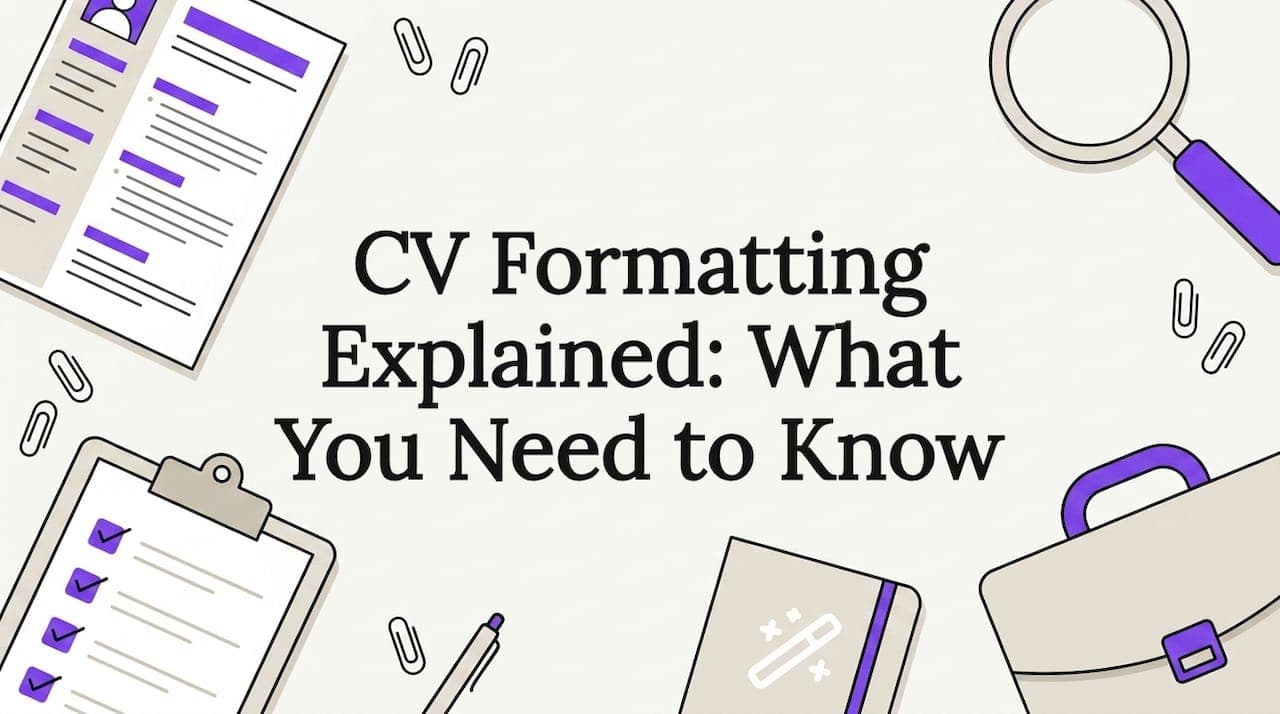 CV Formatting Explained: What You Need to Know