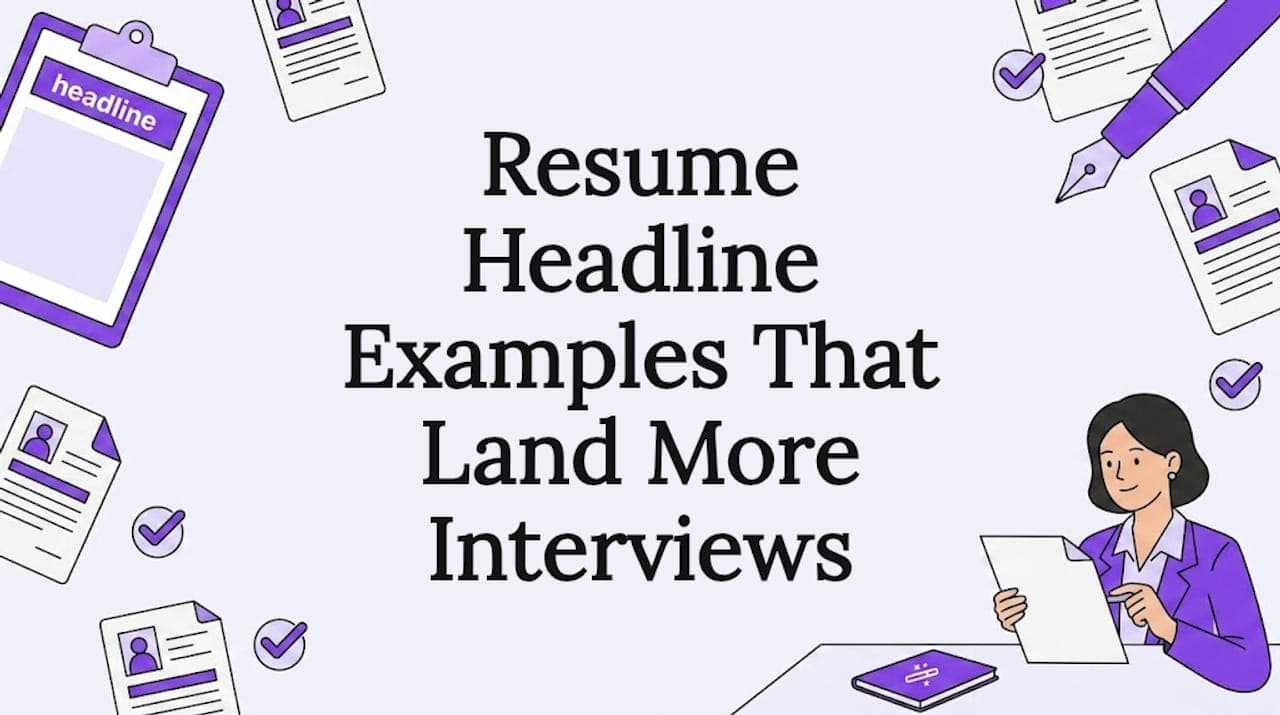 Resume Headline Examples That Land More Interviews