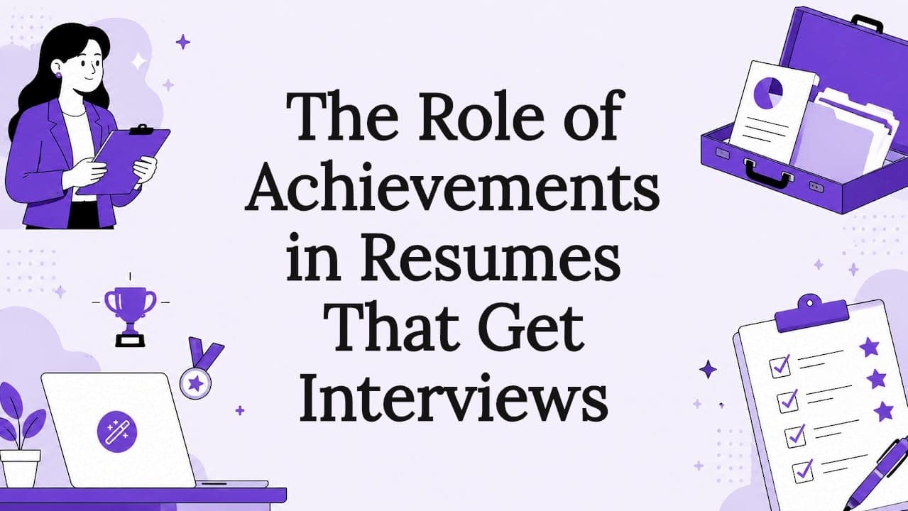 The Role of Achievements in Resumes That Get Interviews