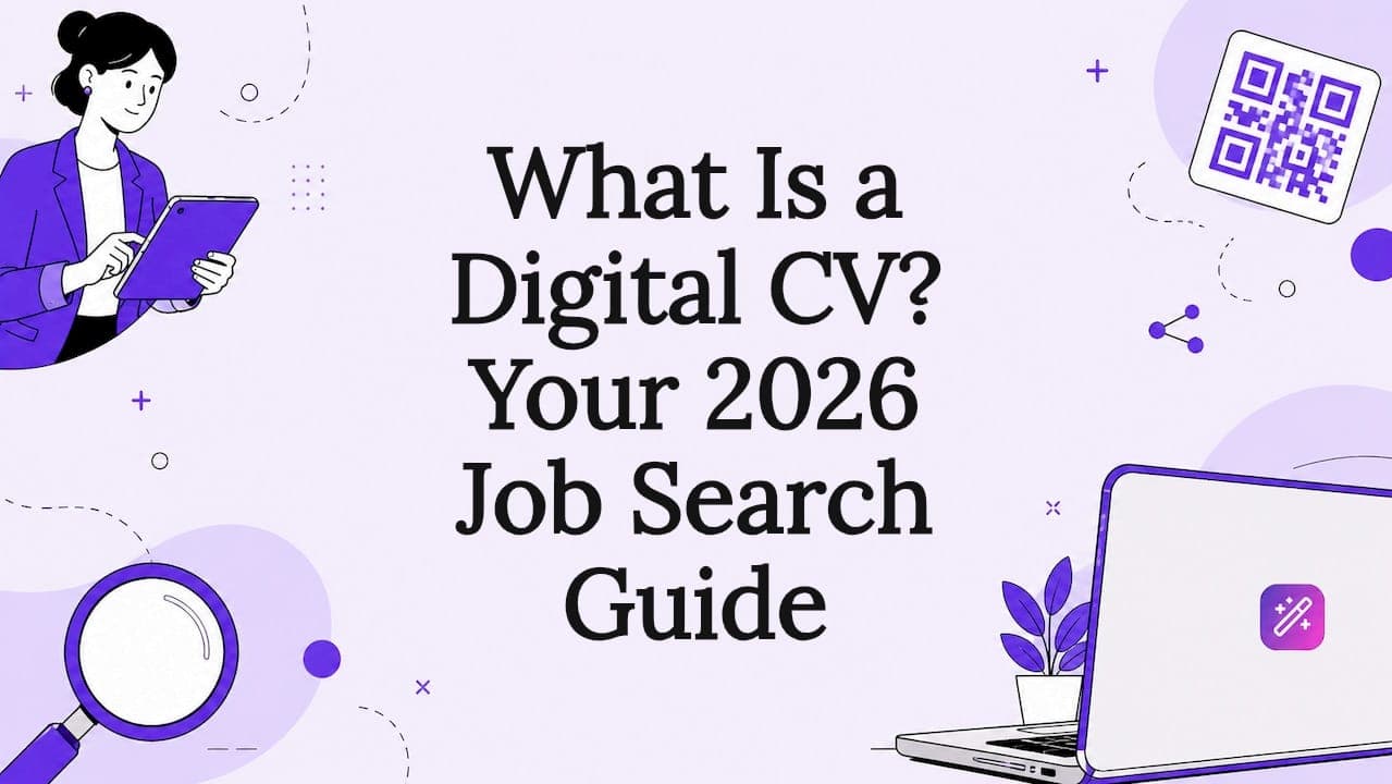 What Is a Digital CV? Your 2026 Job Search Guide