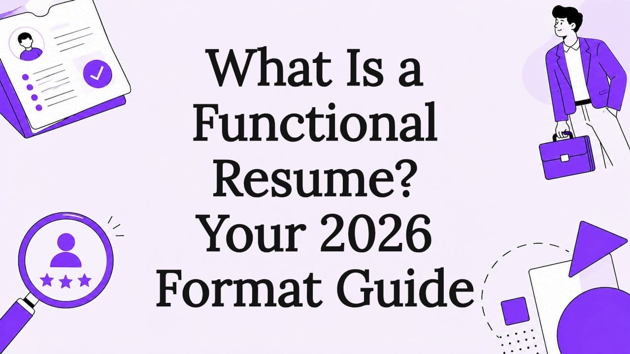 What Is a Functional Resume? Your 2026 Format Guide
