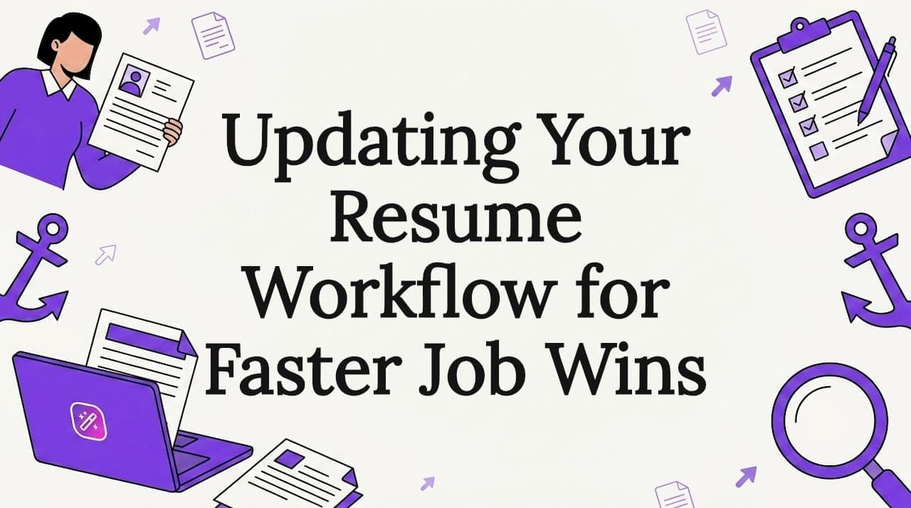 Updating Your Resume Workflow for Faster Job Wins