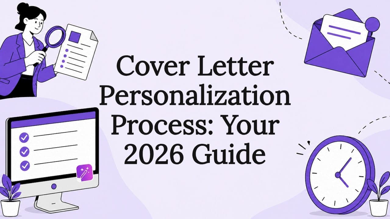 Cover Letter Personalization Process: Your 2026 Guide