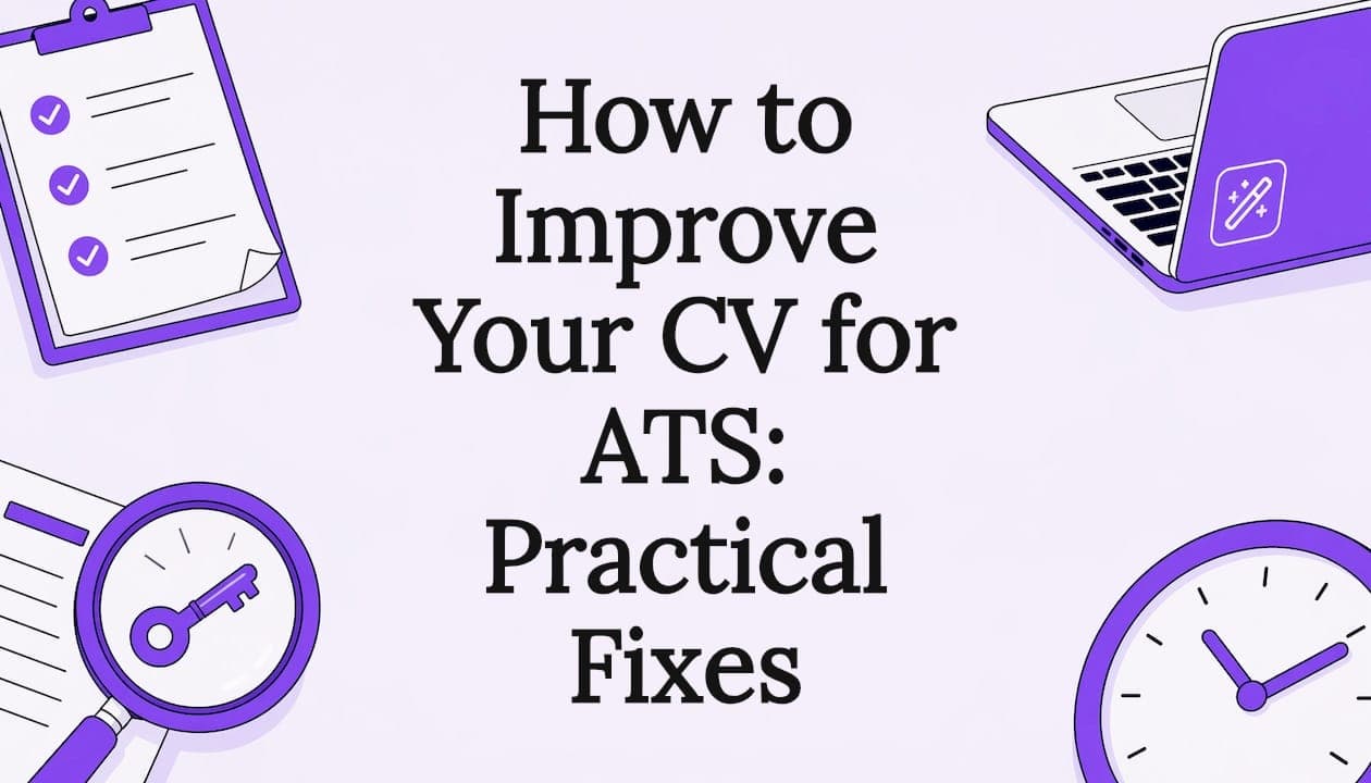 How to Improve Your CV for ATS: Practical Fixes