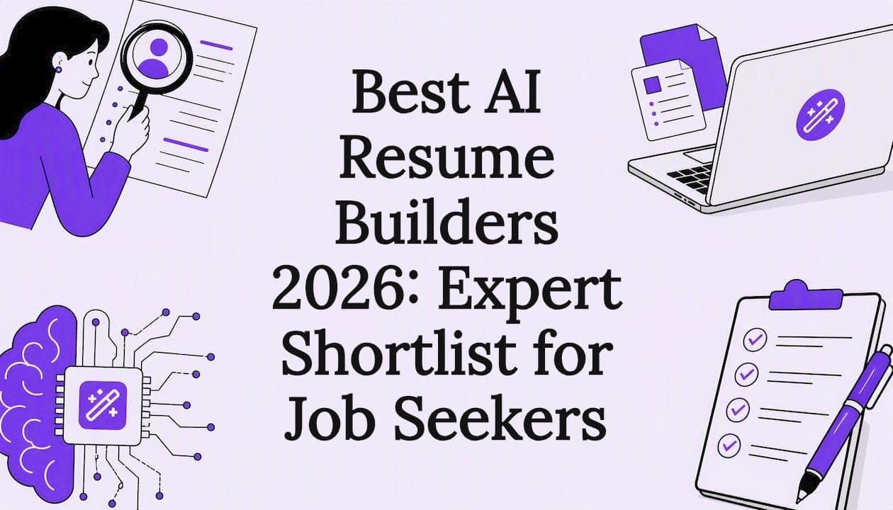 Best AI Resume Builders 2026: Expert Shortlist for Job Seekers