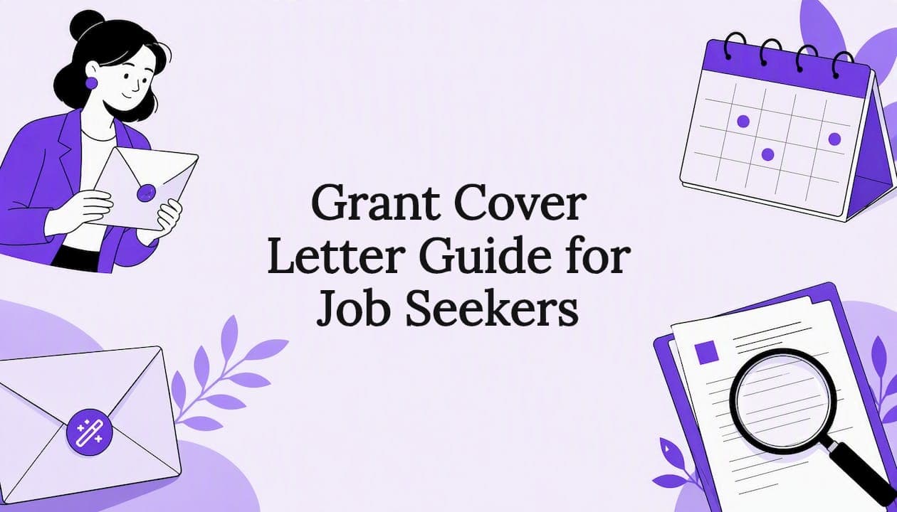 Grant Cover Letter Guide for Job Seekers