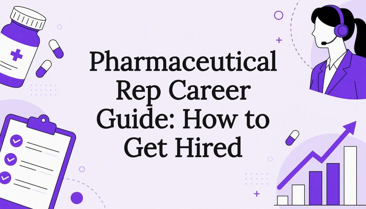 Pharmaceutical Rep Career Guide: How to Get Hired