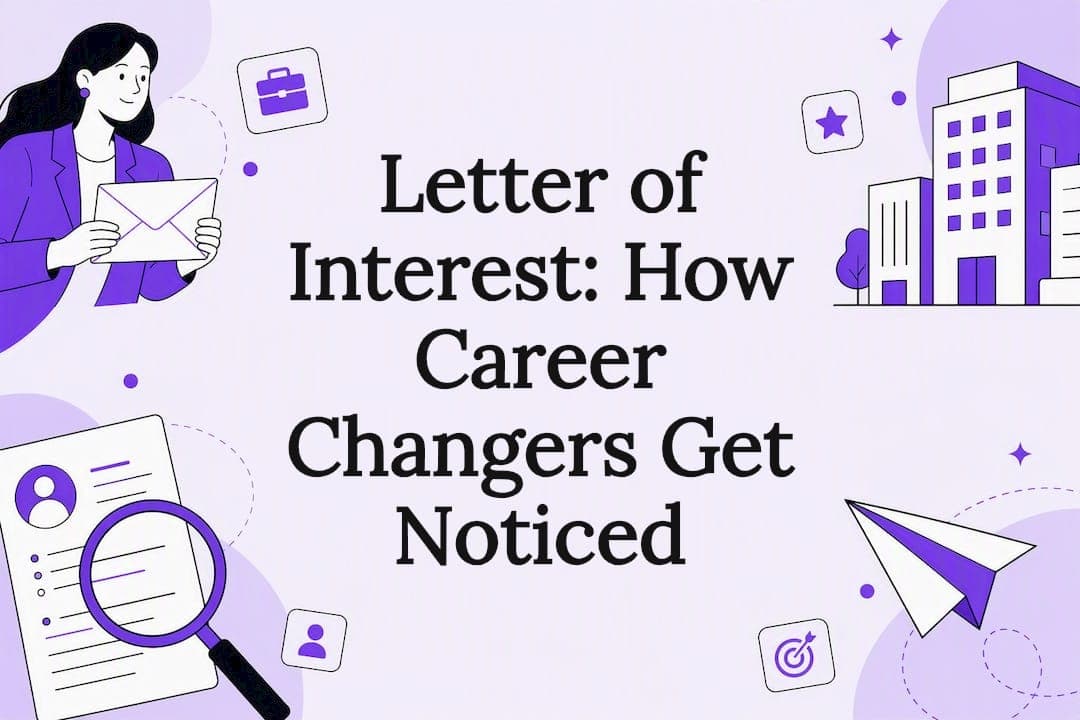 Letter of Interest: How Career Changers Get Noticed