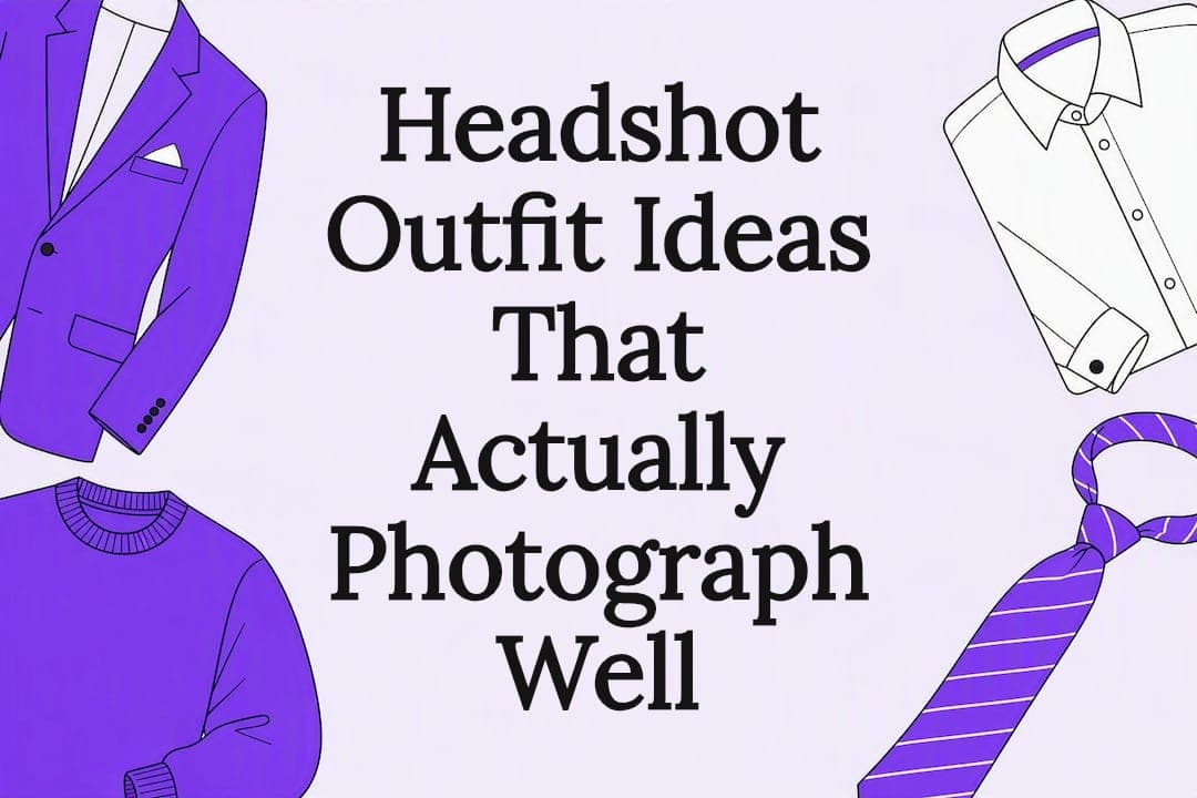 Headshot Outfit Ideas That Actually Photograph Well